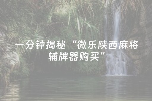 玩家必看科普“小程序雀神广东麻将的规律”（怎么让系统给你发好牌)