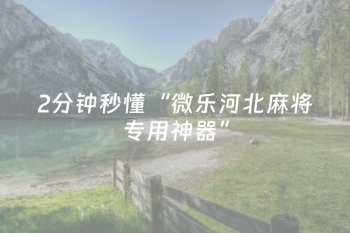 必看盘点揭秘“微乐浙江麻将怎么让系统发好牌”（助攻神器)