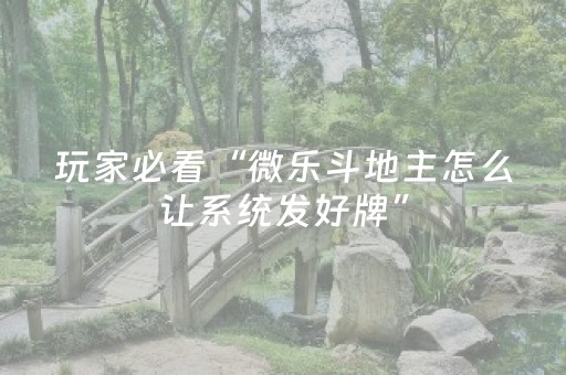 关于“小程序麻将控牌神器”（提高胜率技巧)