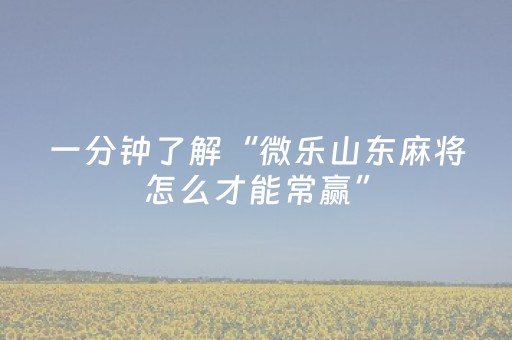 必看盘点揭秘“微乐陕西挖坑助赢神器”（开挂辅助器脚本)
