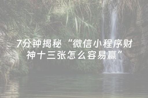 玩家必看攻略“功夫麻将插件（助赢神器通用版）