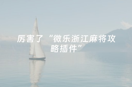 我来教大家“微乐家乡麻将助赢神器直播（助赢神器通用版）