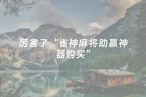 玩家必备教程“决胜麻将游戏有挂吗（助赢神器通用版）