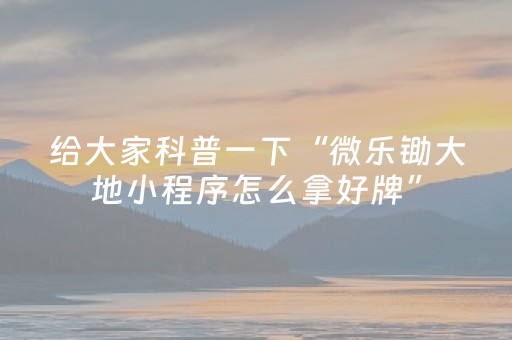 教程辅助“多乐跑胡子免费辅助器（助赢神器通用版）