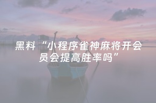 实测辅助“普通麻将机的手机控牌器（助赢神器通用版）