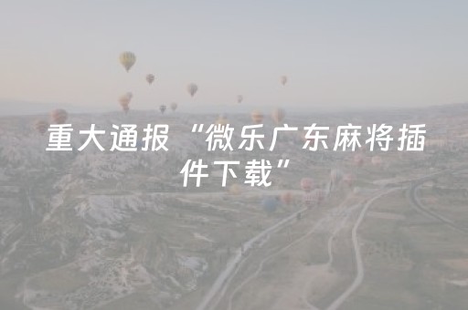 玩家实测“微信上微乐麻将有挂咋去识别（专用辅牌神器免安装）