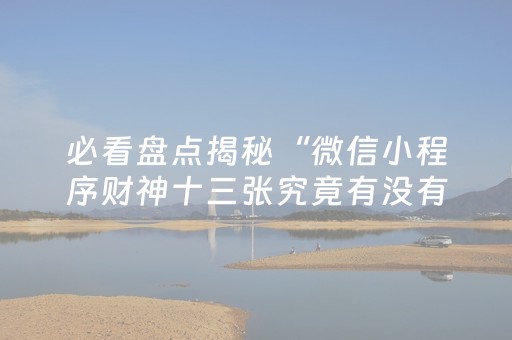 玩家实测“麻将机控牌器怎么定方位（专用辅牌神器免安装）