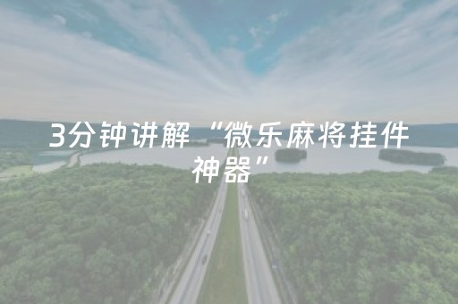 必看教程“开心泉州麻将外辅工具（助赢神器通用版）