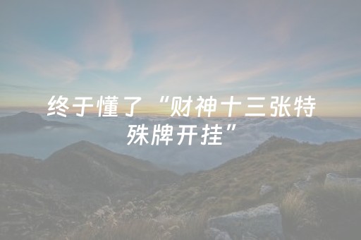 终于发现“财神十三水万能辅助器”（详细透视教程）-哔哩哔哩