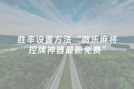 玩家必备教程“四方河南麻将有挂的吗（专用辅牌神器免安装）
