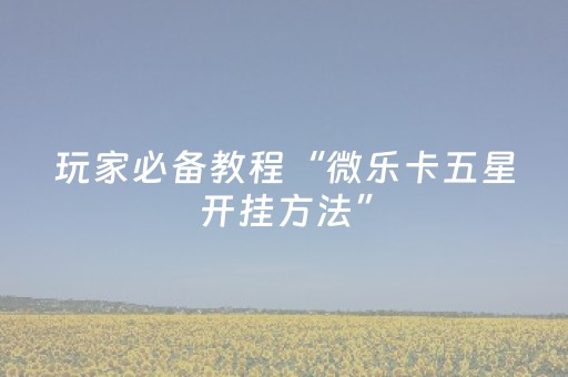 实测结果“微乐河北斗地主助赢神器购买（专用辅牌神器免安装）