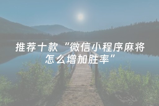 今日盘点“胡乐白银麻将胡牌神器”（详细辅助教程）-哔哩哔哩