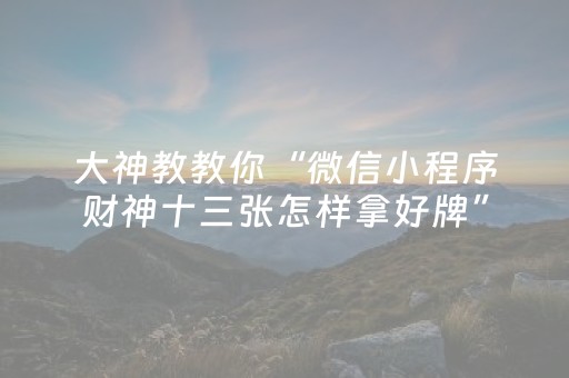 实测分析“微乐海南麻将免费专用神器”（详细透视教程）-哔哩哔哩