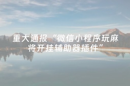 实测教程“牵手跑得快辅助器ios（专用辅牌神器免安装）