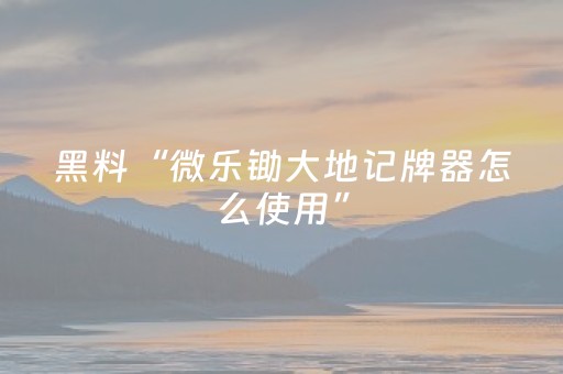 必看教程！“微乐四川麻将最新神器下载”（详细透视教程）-哔哩哔哩