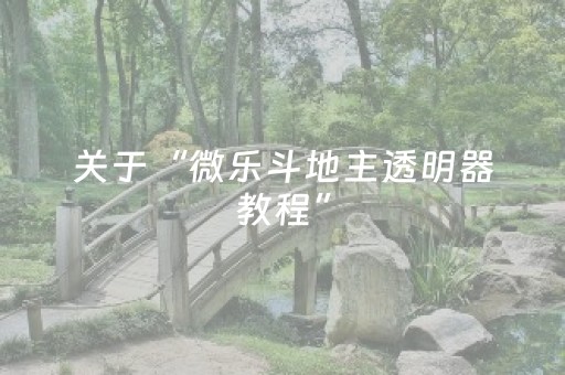 分享辅助“最新免安装程序麻将机（专用辅牌神器免安装）