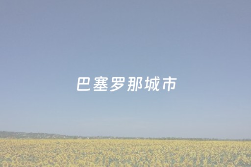 巴塞罗那城市（巴塞罗那城市俯瞰图）