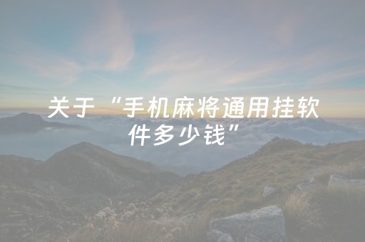 教程辅助“牵手跑得快透视器（助赢神器通用版）