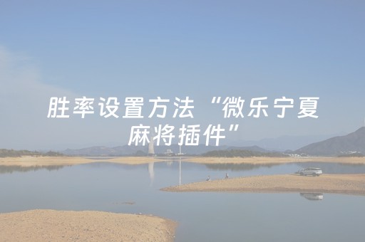 实测教程“微信小程序麻将助赢神器（专用辅牌神器免安装）