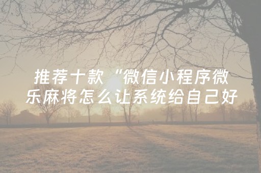 玩家必看攻略“科乐麻将挂神器（专用辅牌神器免安装）