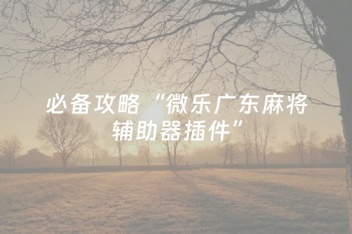 胜率设置方法“小程序跑得快技巧必胜绝技（专用辅牌神器免安装）