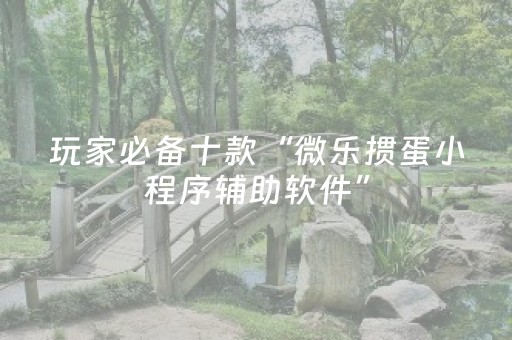 实测结果“自动麻将机控牌器免安装（助赢神器通用版）