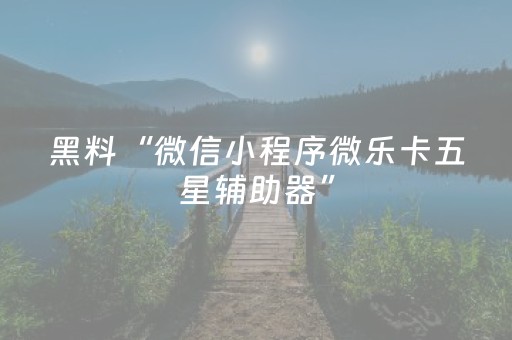 必看教程“兴动互娱辅助器（助赢神器通用版）