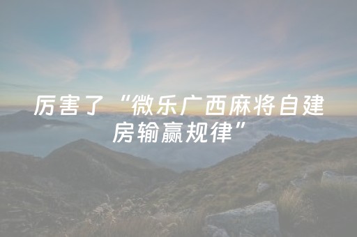 玩家实测“九九山城麻将怎么让系统给好牌（助赢神器通用版）