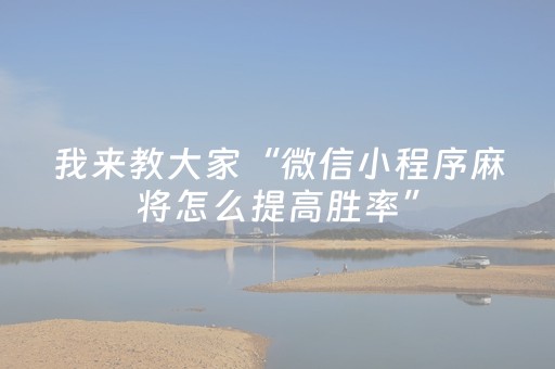 教程辅助“手机十三道怎么让系统给你发好牌”（详细透视教程）-哔哩哔哩