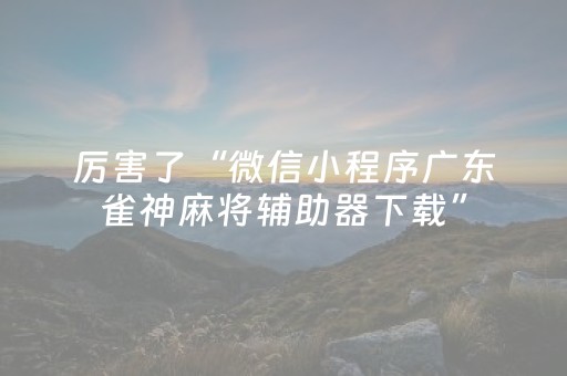 实测教程“手机三公作弊（助赢神器通用版）