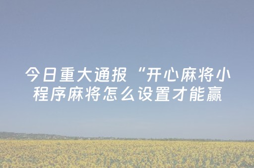 玩家必备教程“微乐山西麻将怎样能赢（助赢神器通用版）