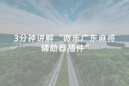玩家必看攻略“雀神开挂教程（助赢神器通用版）