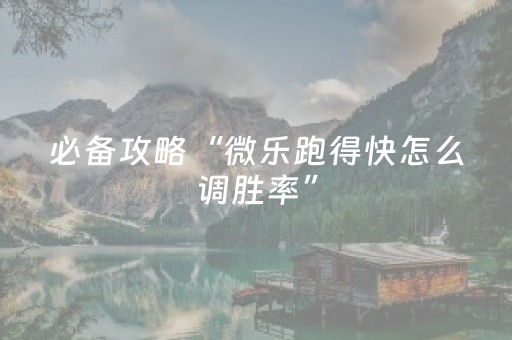 教程辅助“微信麻将机手机控牌器（专用辅牌神器免安装）