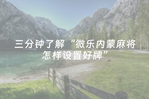 教程辅助“中至跑得快有挂吗（专用辅牌神器免安装）