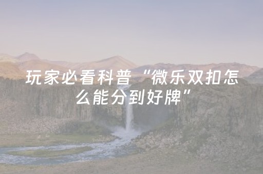 终于发现了“微乐小程序插件胜率设置（助赢神器通用版）