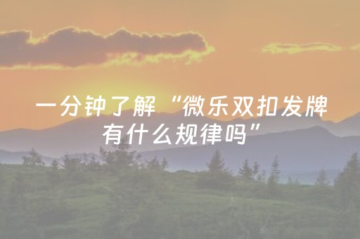 实测辅助“微乐安徽麻将跑得快有挂吗（助赢神器通用版）