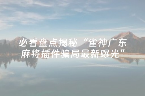 终于发现了“微乐江西麻将软挂神器”（详细透视教程）-哔哩哔哩