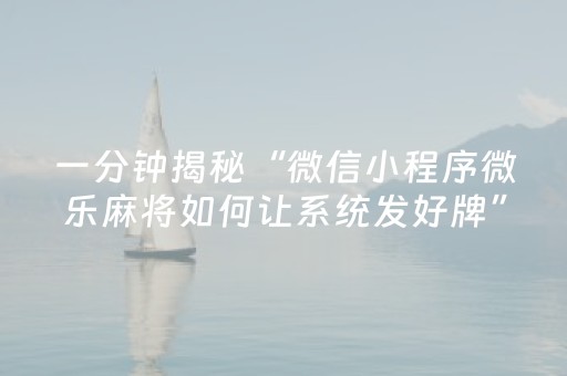 教程辅助“微乐斗地主透视神器怎么安装（专用辅牌神器免安装）