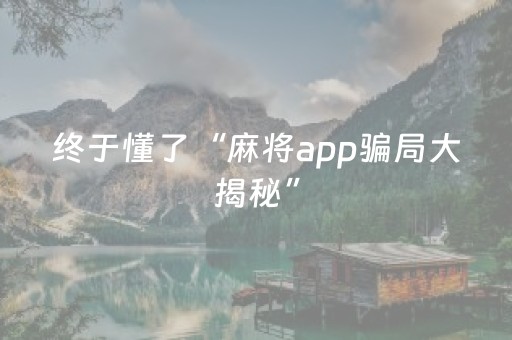 3分钟学会“手机广东麻将专用器（助赢神器通用版）