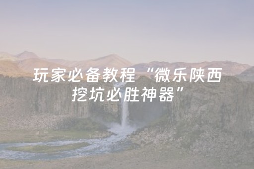 必看教程“微信三公辅助软件（助赢神器通用版）