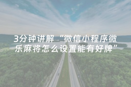 必看教程“雀神广东麻将有外挂吗（专用辅牌神器免安装）