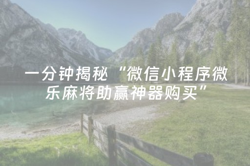 我来教大家“微乐捉鸡麻将老是输怎么搞提高胜率（专用辅牌神器免安装）