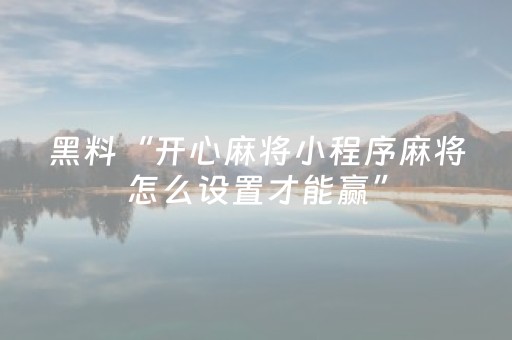 我来教大家“手机玩扑克外挂设置（助赢神器通用版）