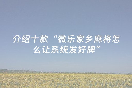 实测辅助“功夫麻将修改工具（助赢神器通用版）