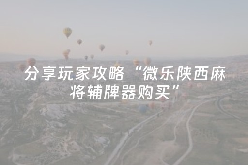 终于发现了“微友麻将助赢神器购买（专用辅牌神器免安装）