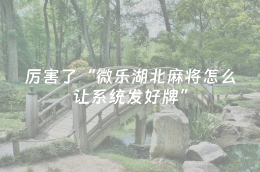 胜率设置方法“微乐甘肃麻将老是输怎么搞提高胜率（专用辅牌神器免安装）