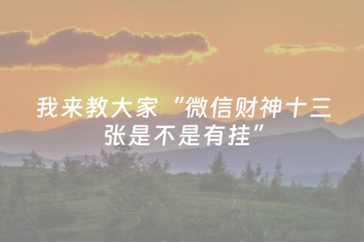 必看教程“手机红中麻将胡牌神器（助赢神器通用版）