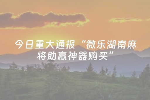 玩家必备教程“微乐麻将谁建房谁输（专用辅牌神器免安装）