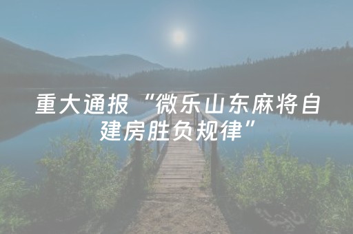 实测分析“微信微乐小程序怎么提高胜率”（详细透视教程）-哔哩哔哩
