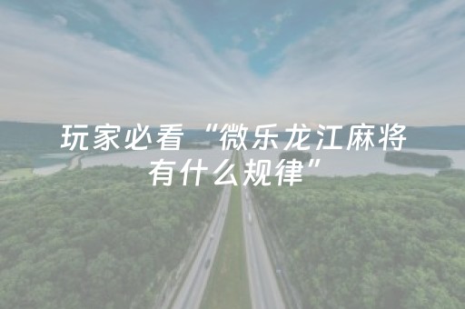 玩家必备教程“微乐海南麻将挂先试用后付款”（详细透视教程）-哔哩哔哩